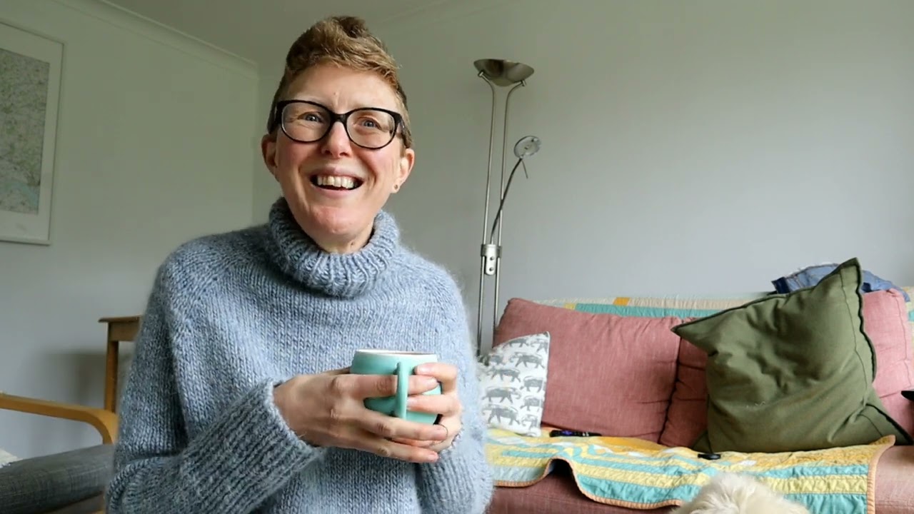Postcard from Louleigh: Finished Turtle Dove Sweater, and Lieve Milena Cardigan in progress
