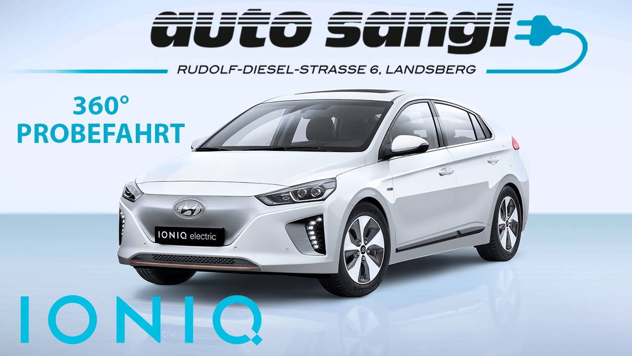 Hyundai Ioniq Elektro 360° Probefahrt - Ioniq Electric Test drive