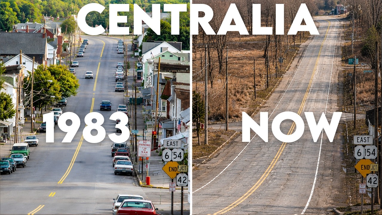 Centralia Burning Ghost Town - Pennsylvania USA