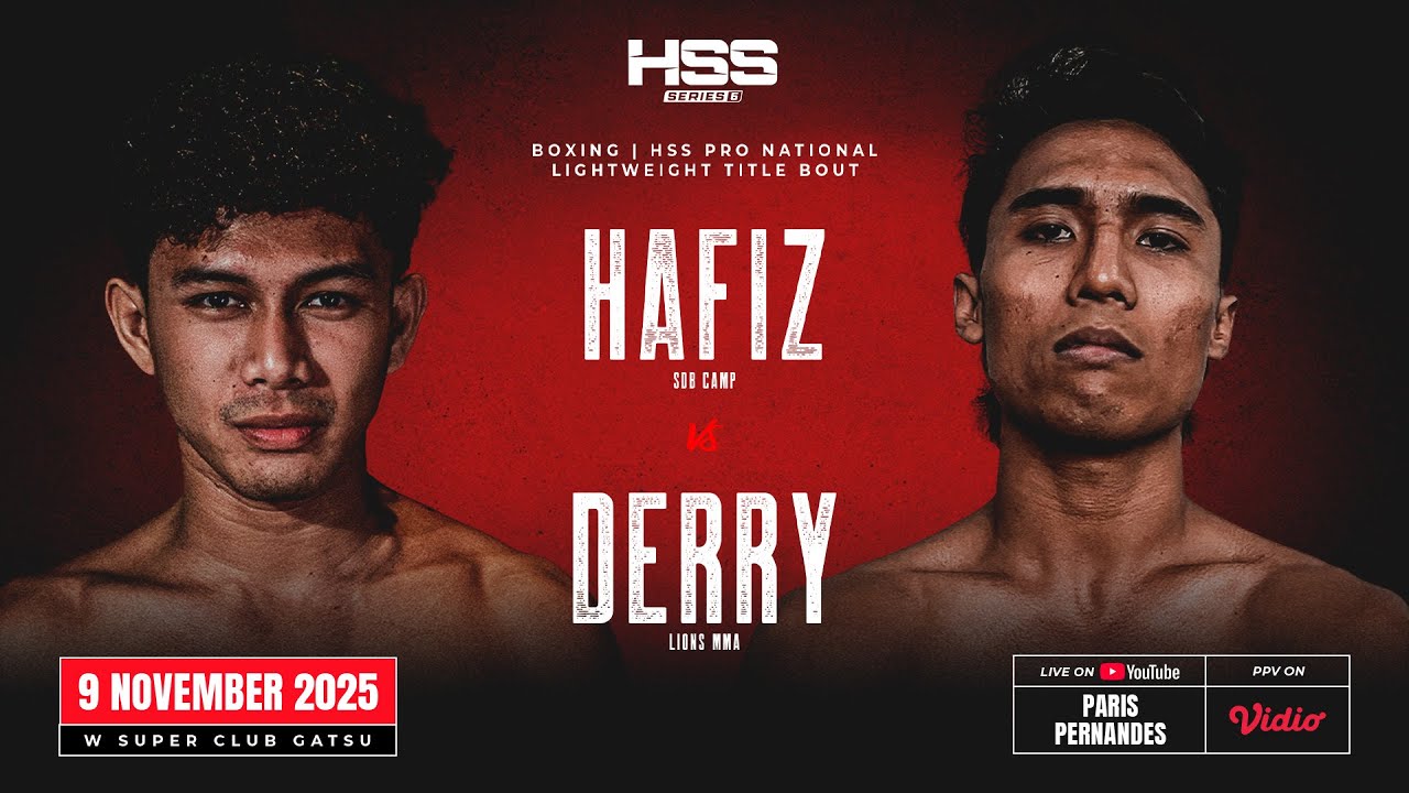 HSS Series 6 - AL HAFIZ vs DERRY JULYAWAN