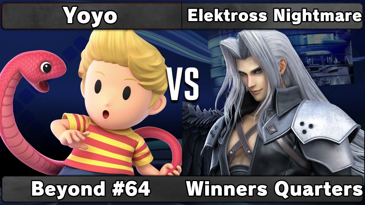Yoyo (Lucas) vs Elektross Nightmare (Sephiroth) | Winners Quarters | Beyond #64