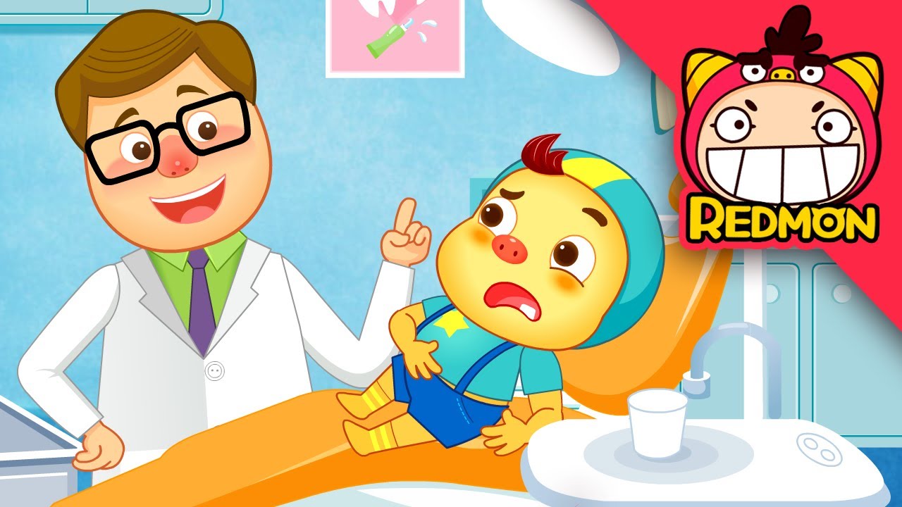 Brushie Brushie Brushie | Alan Learns to Brush His Teeth Properly! | REDMON