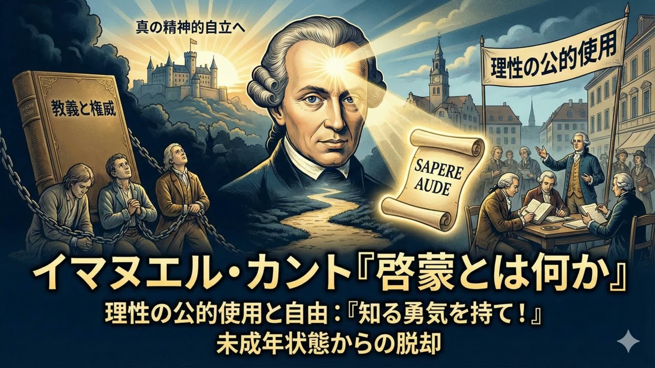イマヌエル・カント『啓蒙とは何か』