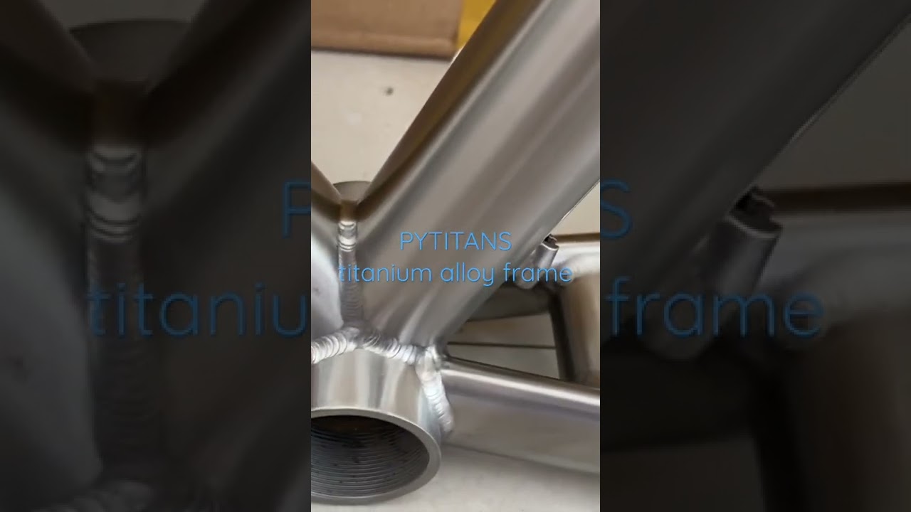Titanium alloy bike frame available from china factory!