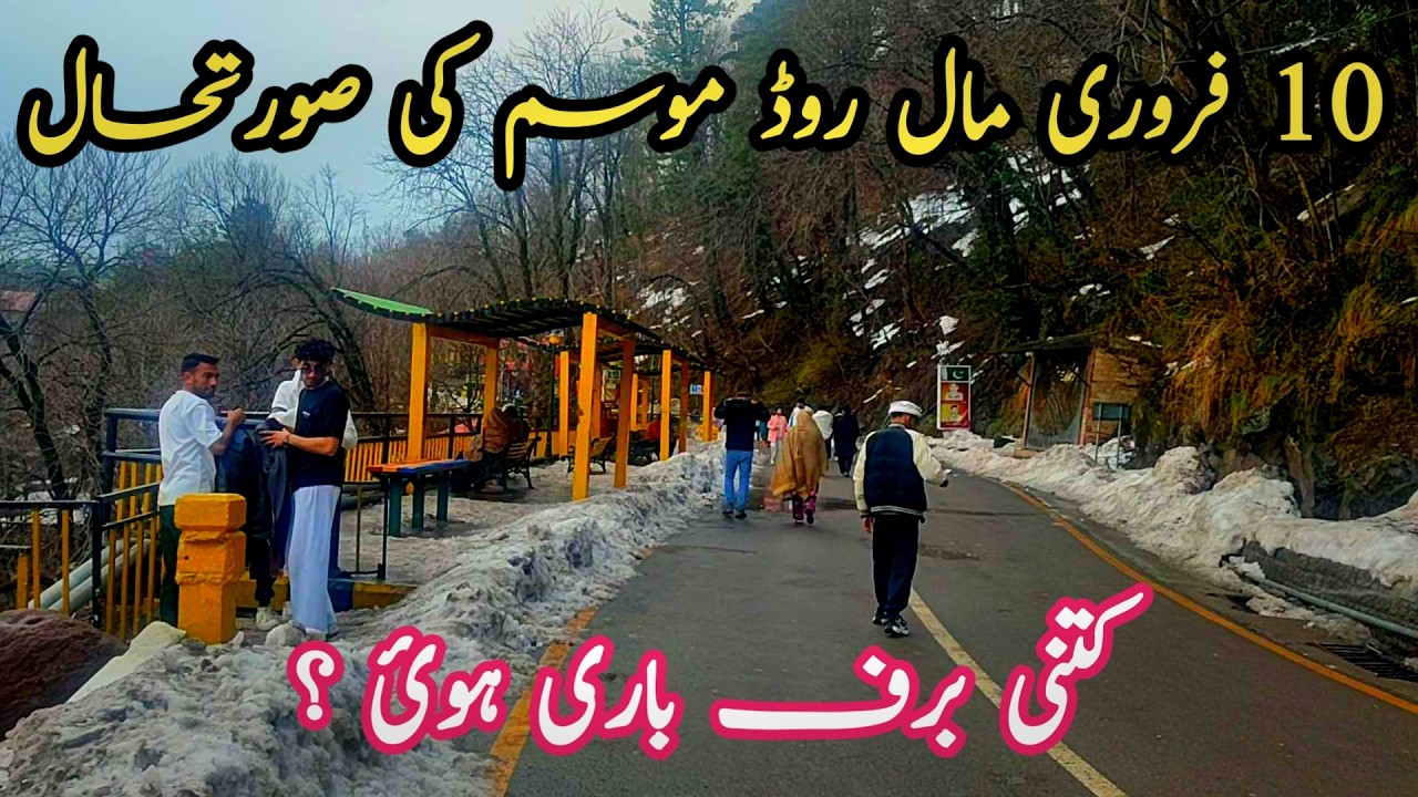 Murree live today #murree #murreeupdate Murree mall road #murreelivetoday #murree #murreemallroad