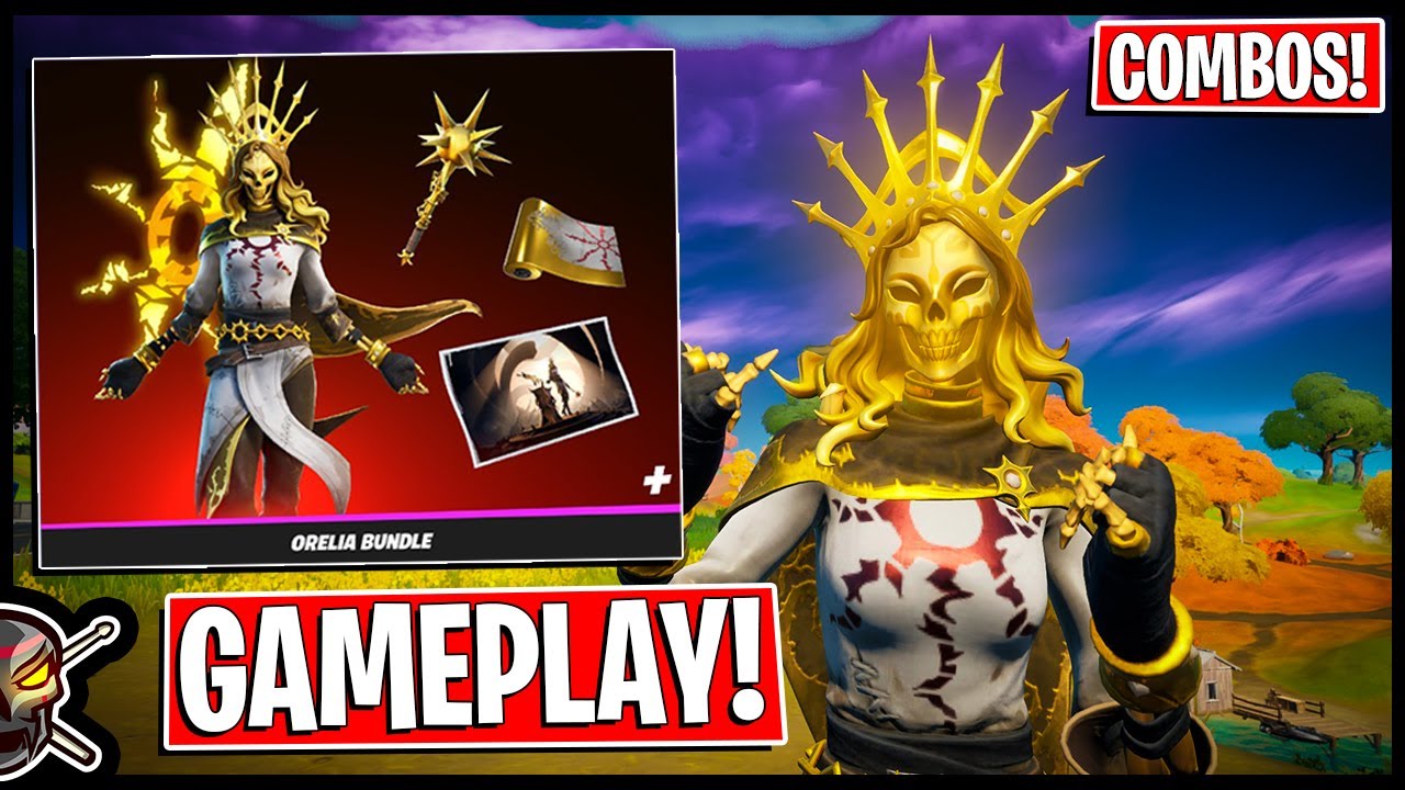 *NEW* ORELIA BUNDLE! Gameplay + Combos! Before You Buy (Fortnite Battle Royale)
