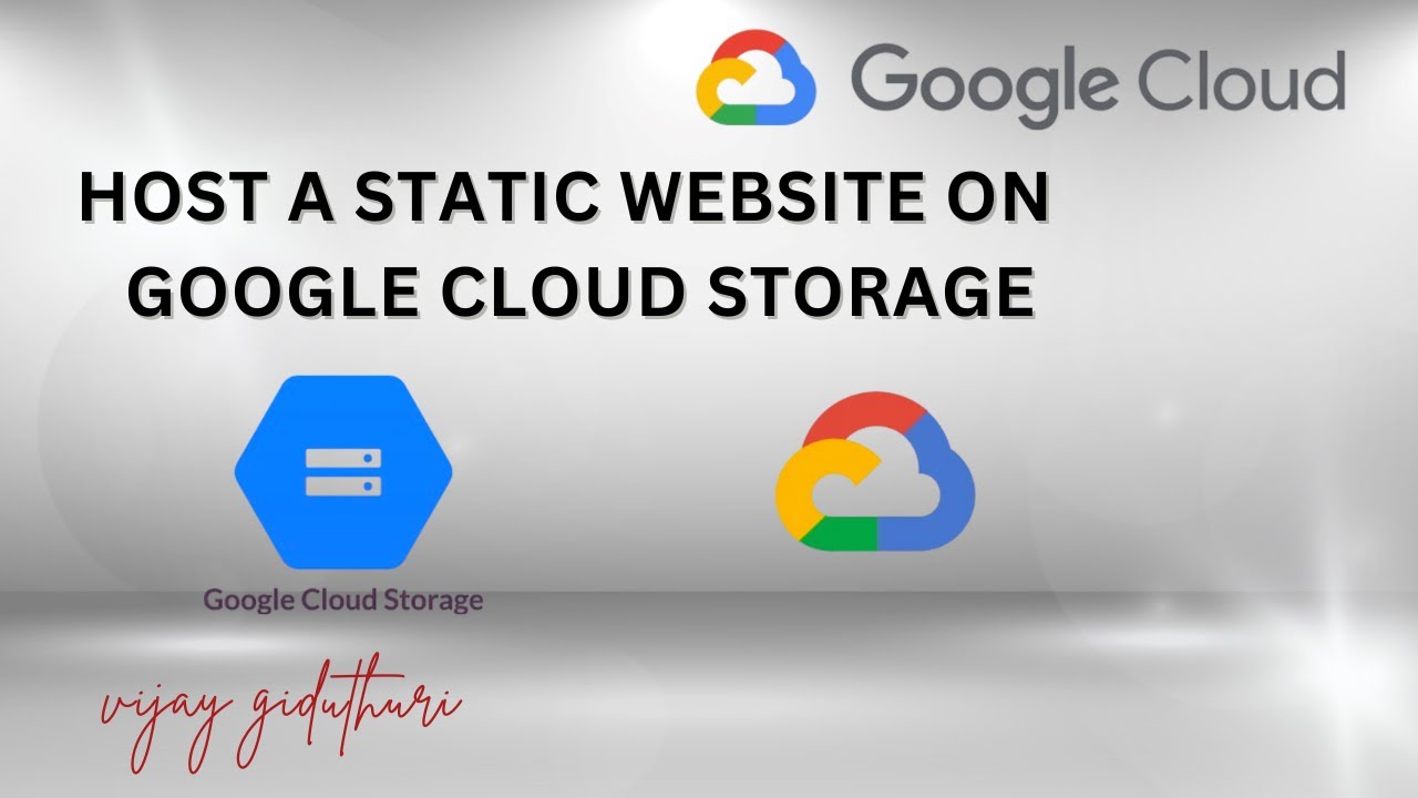 Host a Static Website on Google Cloud Storage | Step-by-Step Guide | GCP | GCS | Static Web Hosting🌐