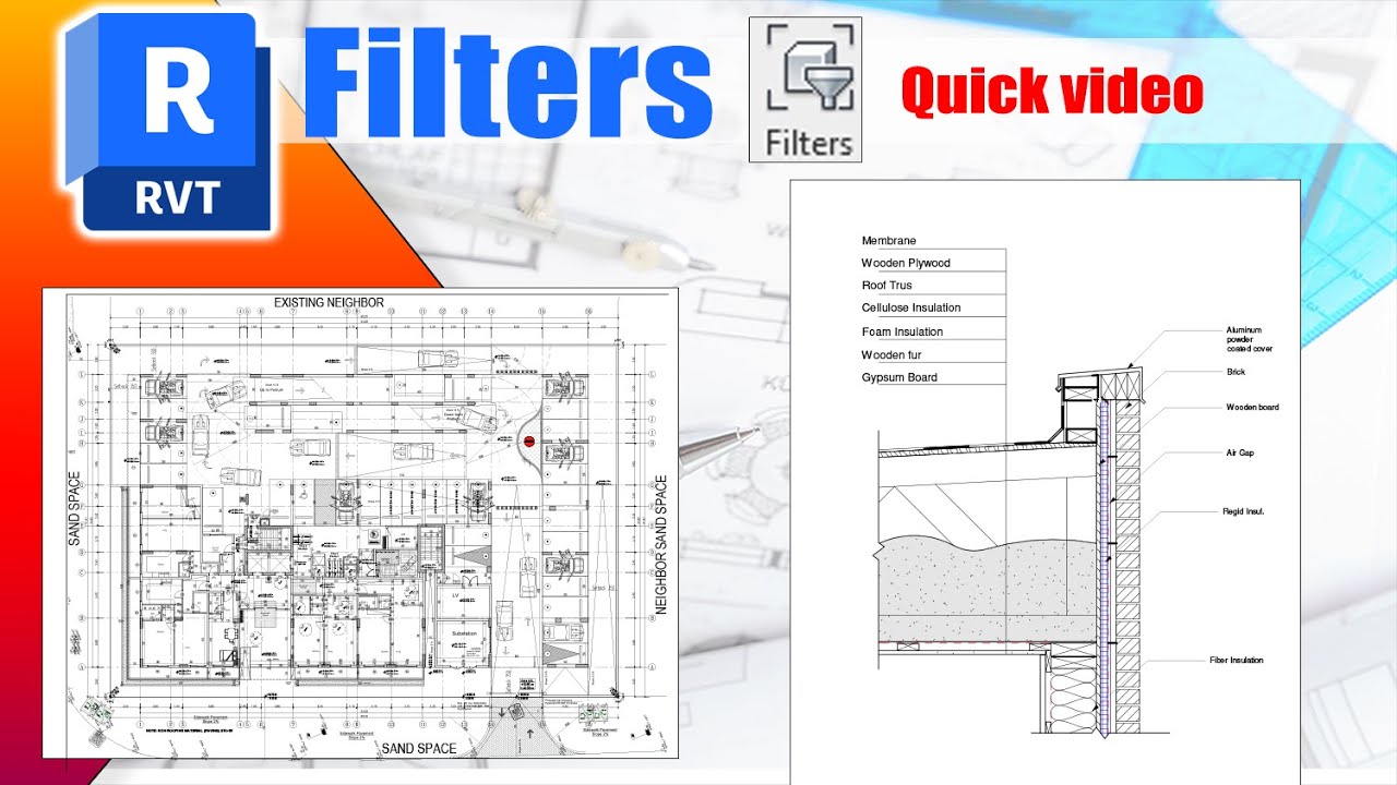 Revit architecture Filters ريفيت معماري ✅ Quick video