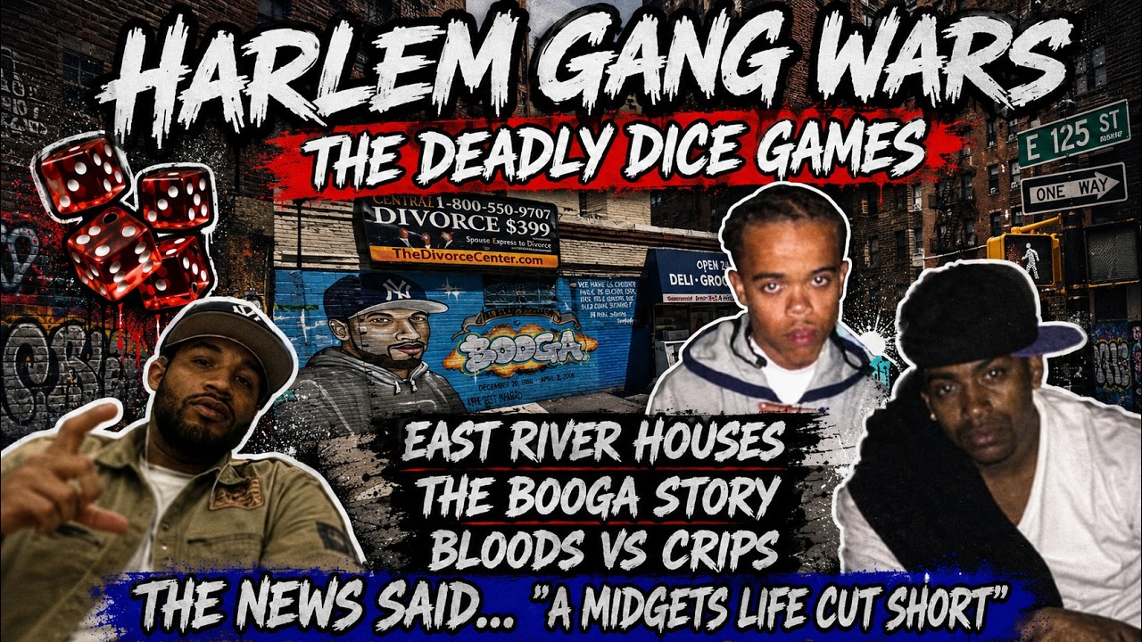 Harlem Gang War - A Midget's Life Cut Short - East River PJs - The Booga Story - Bloods vs Crips