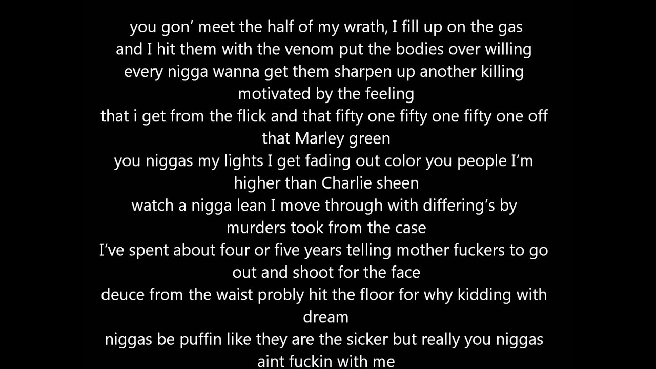 Twisted Insane Venom[Re-Twisted] lyrics