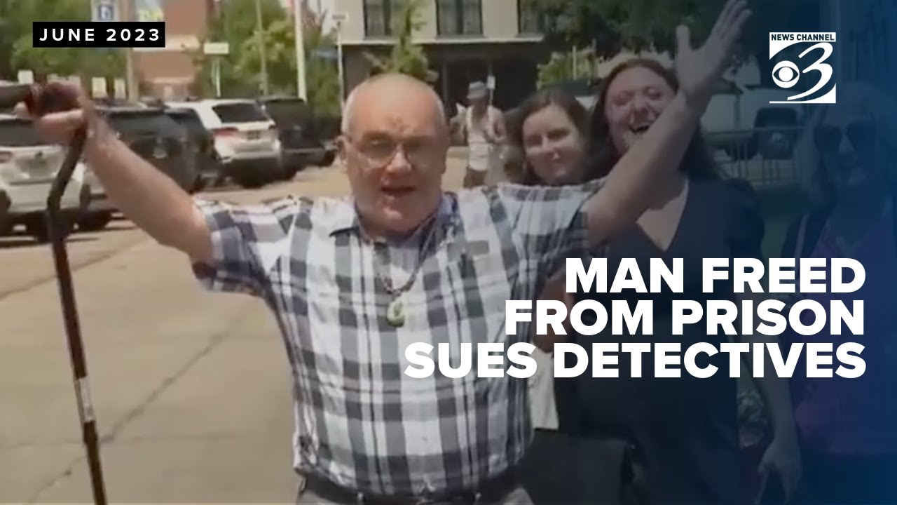 Man freed from prison after 20+ YEARS sues detectives, claims they hid evidence to frame him
