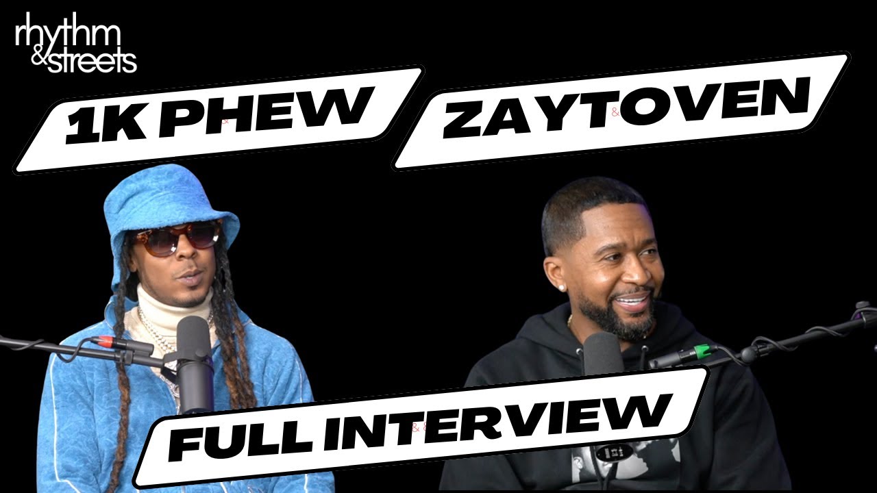 Zaytoven и 1k Phew: Полное интервью | Создание христианского альбома №1 «Pray 4 Atlanta»
