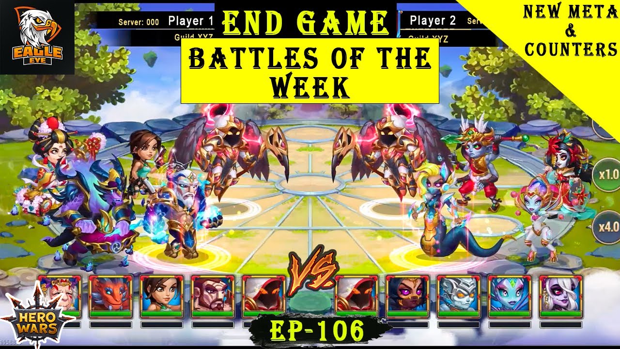 Best Team Fights Ep-106 | New Counter & Meta | Hero Wars Mobile Alliance