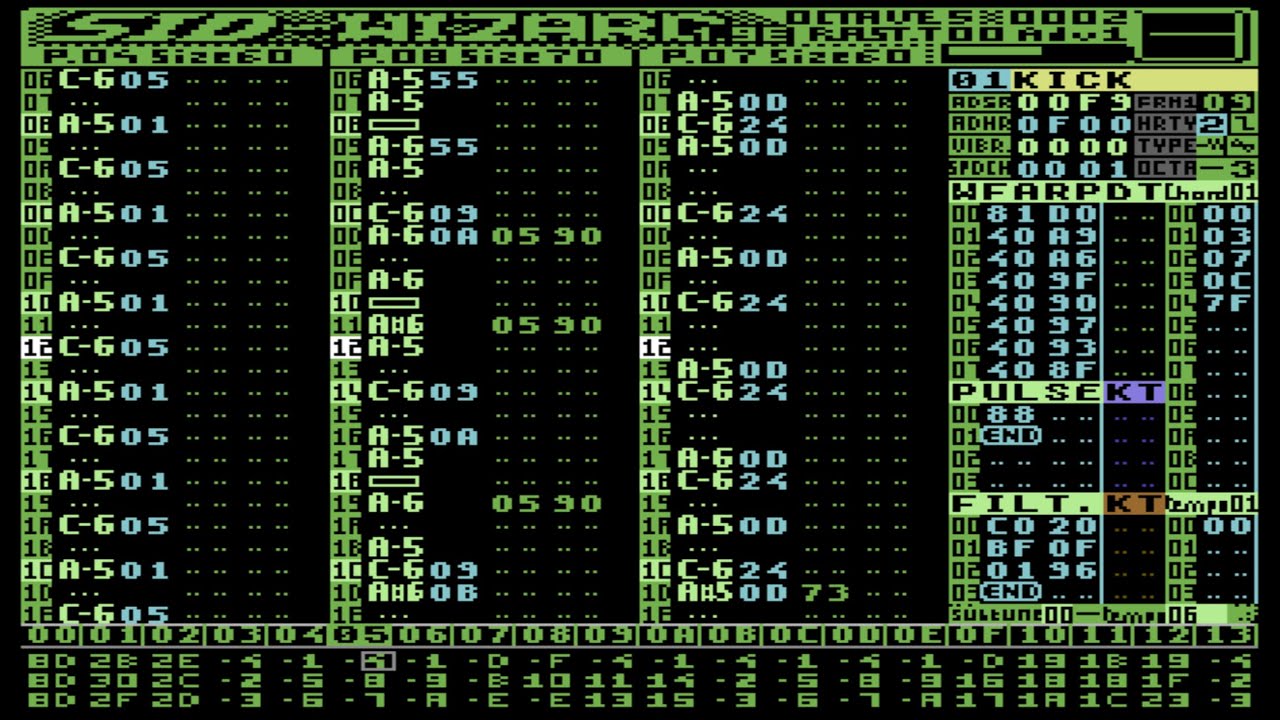 SID Techno - (C64) (SID8580) (SID-Wizard)