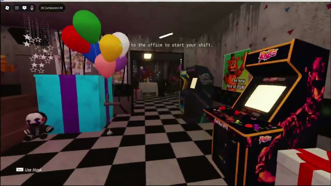 Roblox fnaf horror(Edited vod)