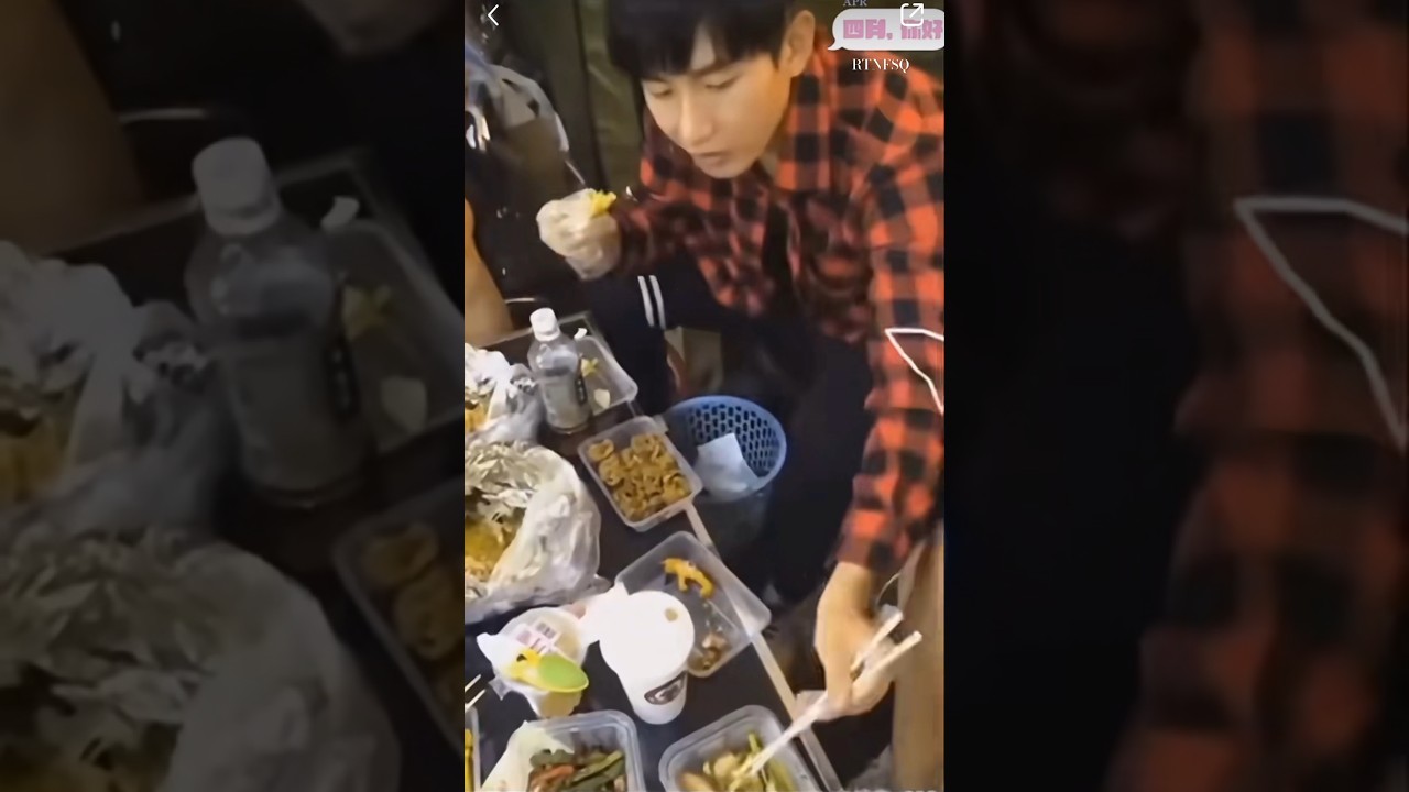 #成毅 Look delicious!!! Watching Cheng Yi eating make me wanna eat it too😋😋😋 #chengyi #eating #food