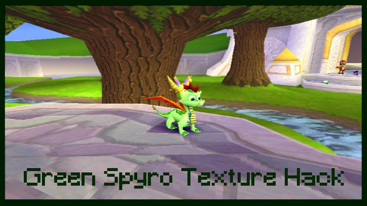 What Could Have Been...a Green Spyro Texture Hack