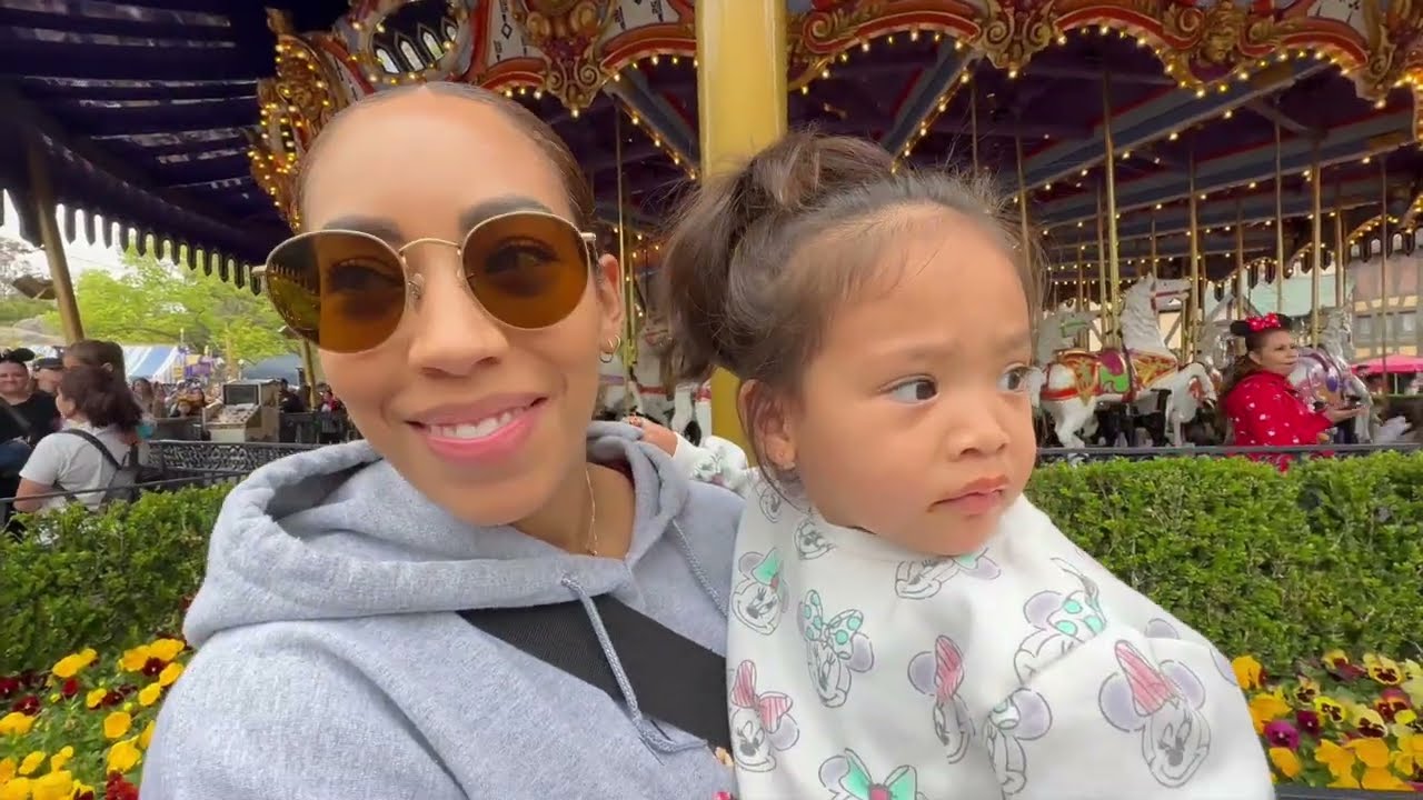 First Time Takin Veyda to Disneyland… she wasn’t a fan 😂
