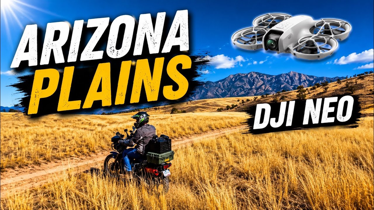 Arizona Plains Honda Trail 125 #honda #CT125 #dji