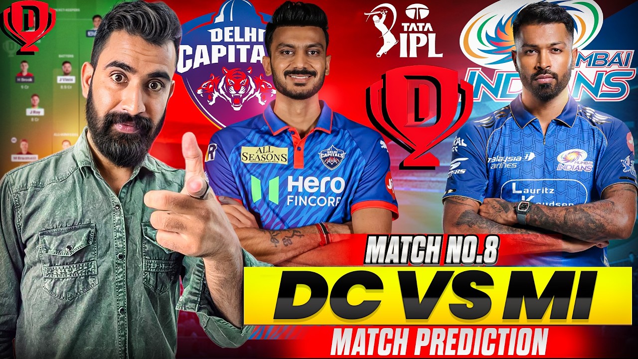 DC vs MI Dream11 Prediction | DC vs MI Match Preview | Today Match Prediction | IPL 2026