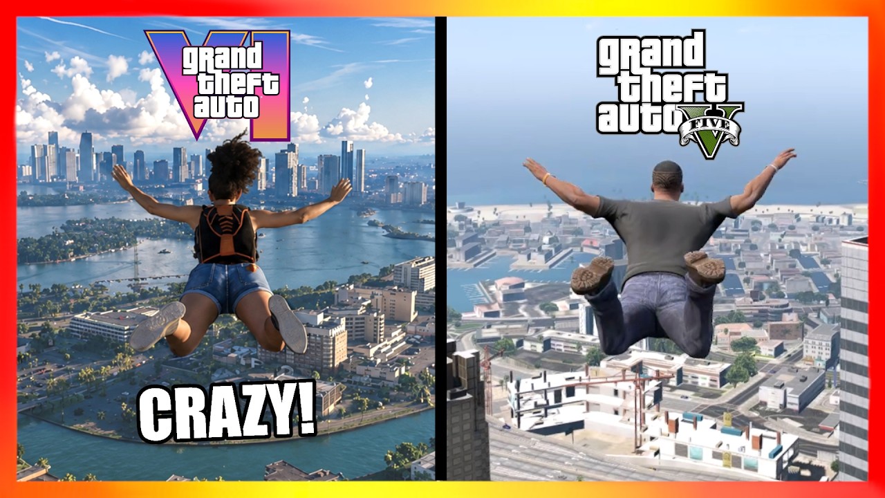 GTA 6 vs. GTA 5 | Insane Details Comparison 🔥 (Netflix Extended Look)