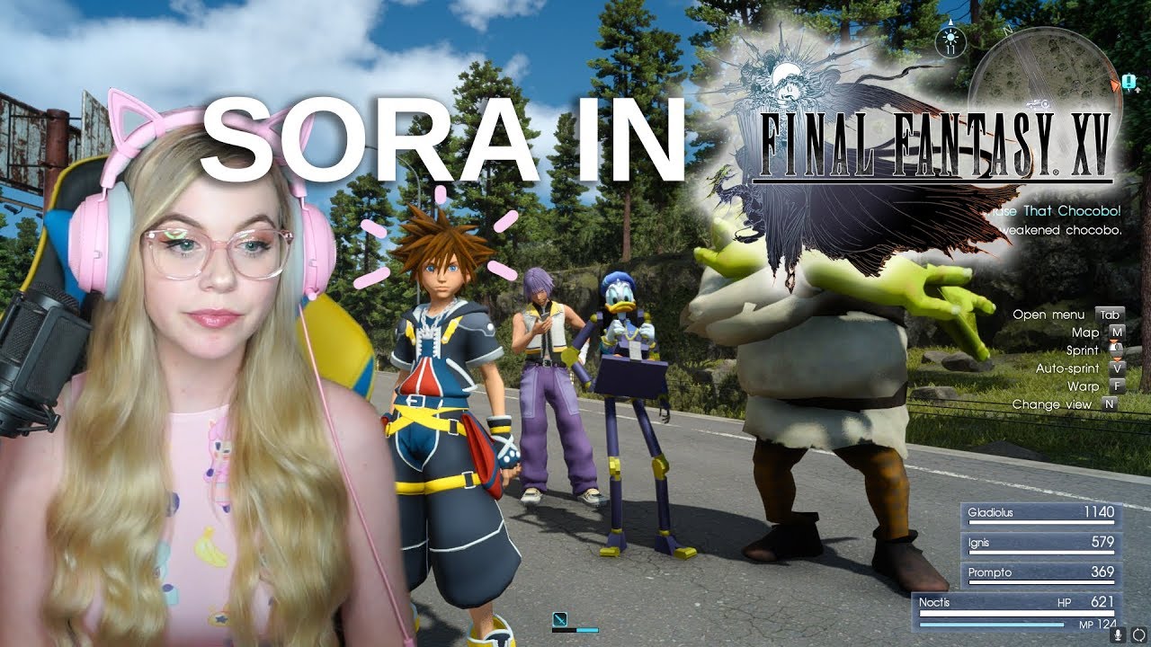 Final Fantasy XV Kingdom Hearts Mods and More!