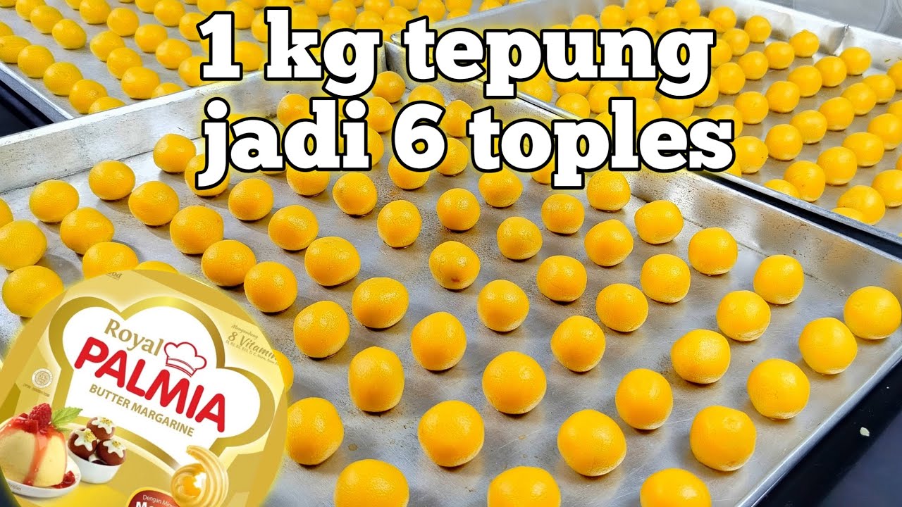 Resep nastar Royal Palmia takaran 1 kg tepung 
