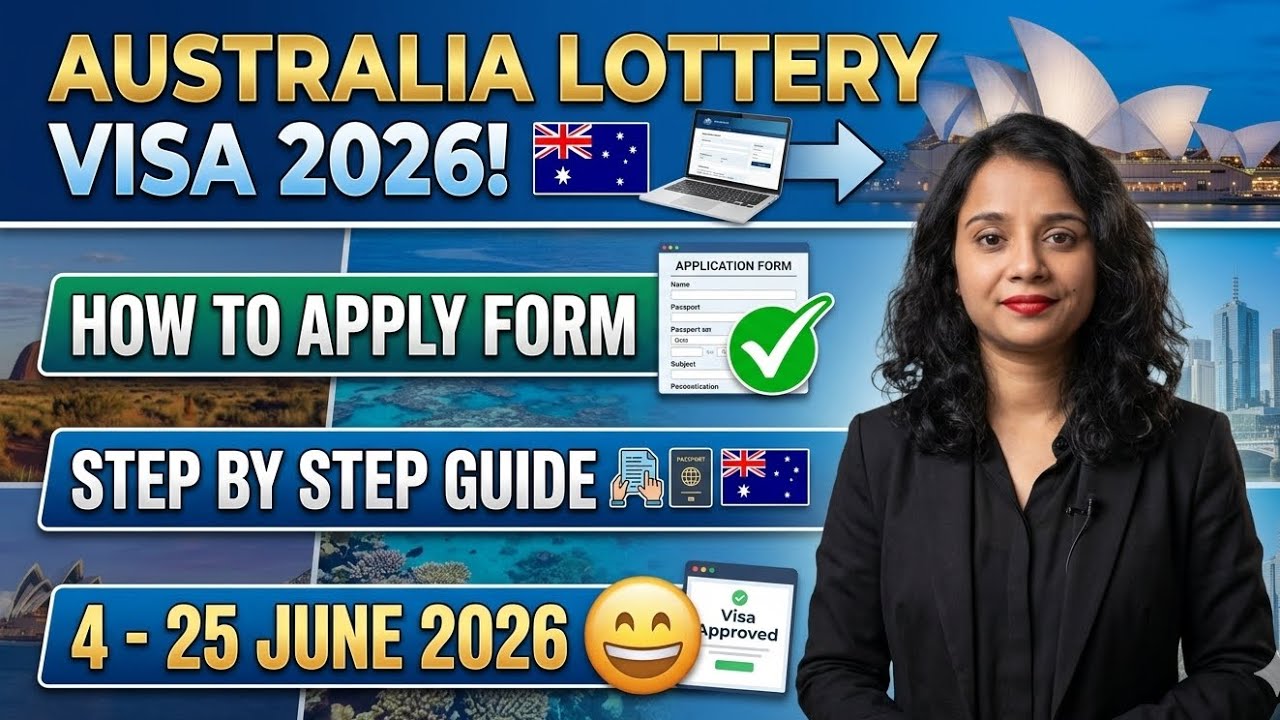 Apply Form Step by step full guide for Australia Lottery Visa 2026 