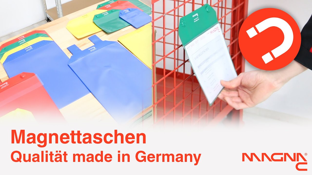 Magnettaschen von Magna-C: Der perfekte Dokumentenschutz für Industrie und Gewerbe
