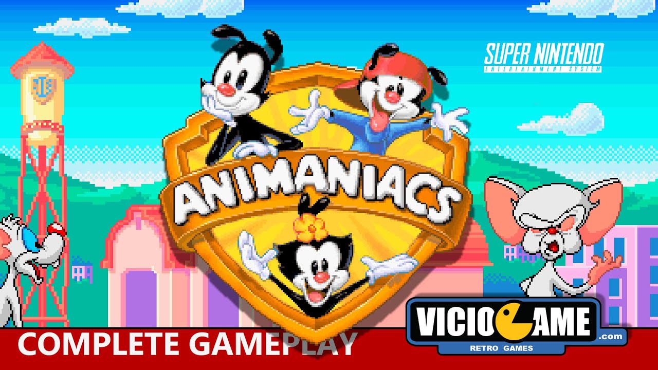 🎮 Animaniacs (Super Nintendo) Complete Gameplay