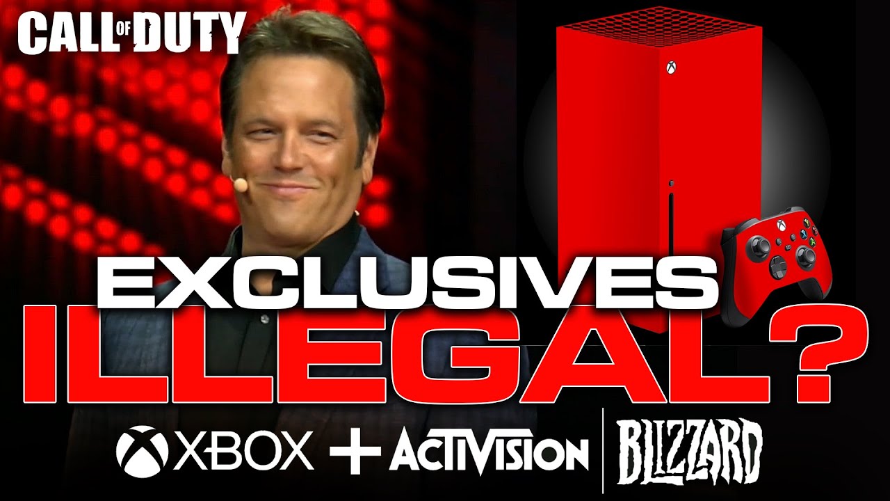Xbox: Is this Legal? Xbox + Activision Blizzard Exclusivity Problems | Call of Duty on Playstation