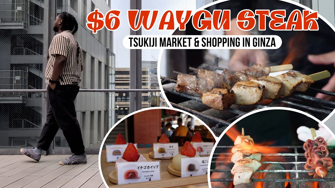 Exploring Tokyo’s Famous Tsukiji Fish Market + Coffee & Fashion In Ginza 