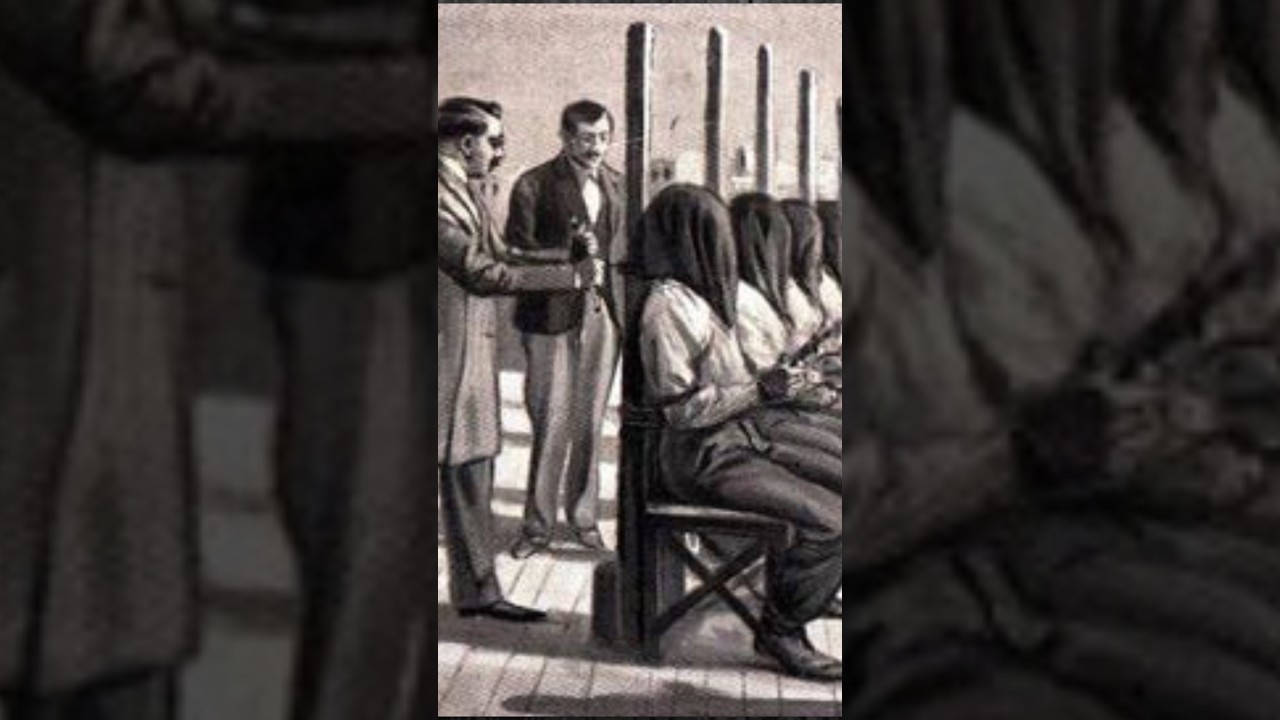 Garrote Vil a senten&ccedil;a mais assustadora 😥 #garrotevil #historia #fatosdesconhecidos #noticias