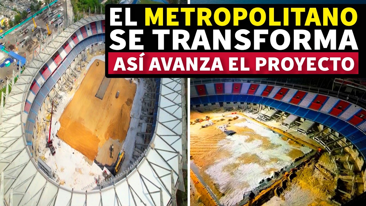 As&iacute; Avanza la Gran Transformaci&oacute;n del Estadio Metropolitano de Barranquilla | Abril 2026