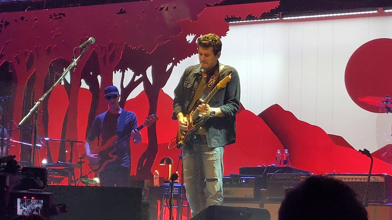 John Mayer - Slow dancing in a burning room Live Sacramento 2019 (Summer tour)