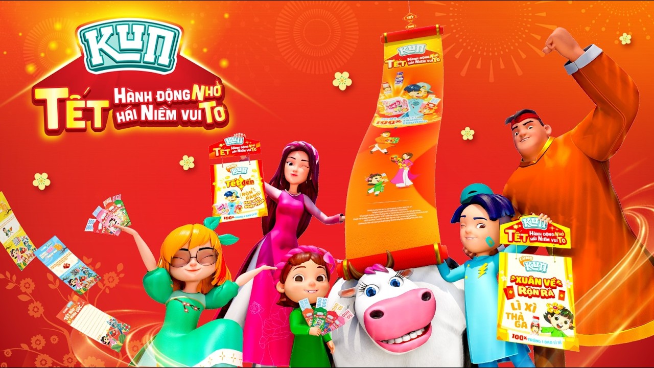 Tết KUN - Hành động nhỏ, hái niềm vui to