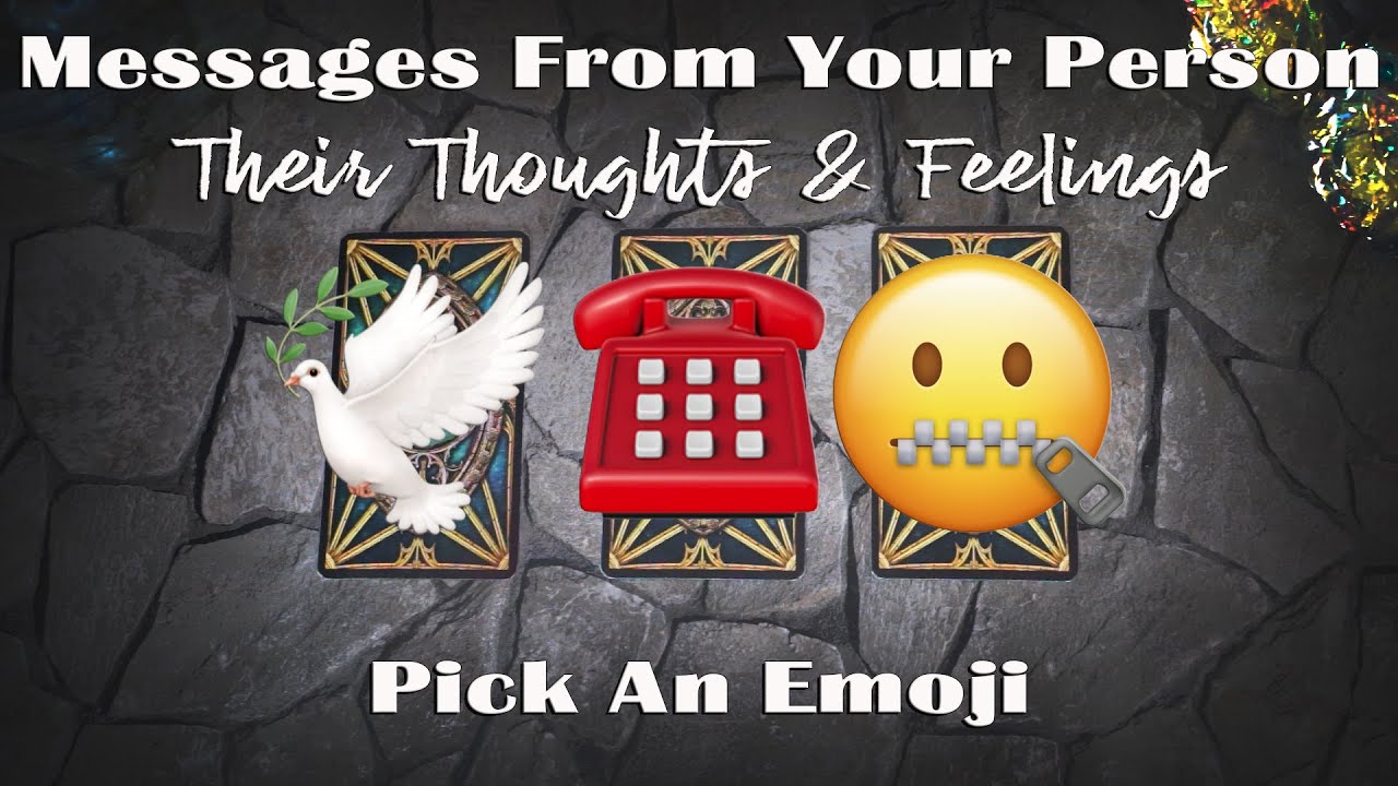 THE PERSON ON YOUR MIND 💭 THEIR CURRENT THOUGHTS & FEELINGS 💘 PICK A CARD TAROT LOVE READING 🔮