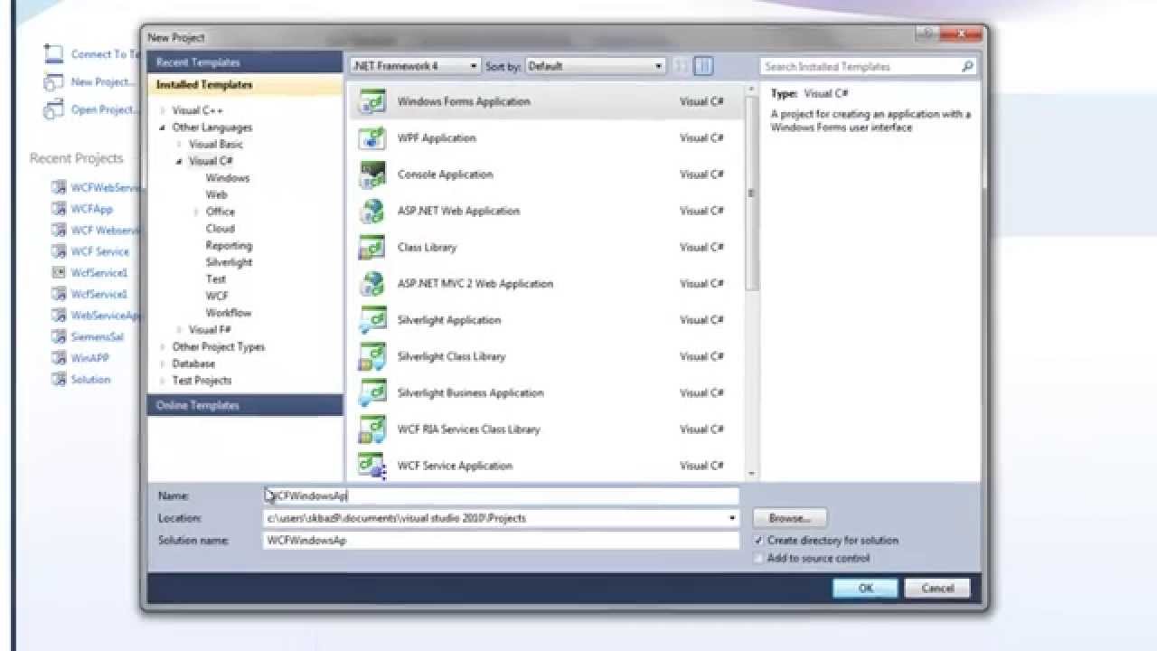 Consume WCF Web Service Using  .Net Windows Application