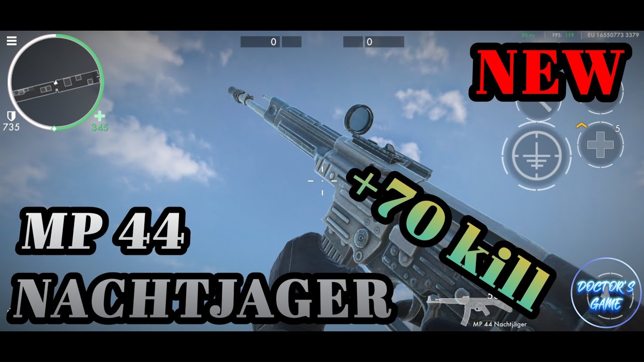🤩+70 kill - MP 44 Nachtjäger +24 REVIEW & GAMEPLAY | [TC★] | WORLD WAR HEROES