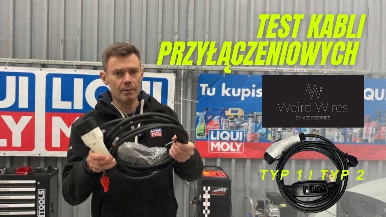 Test kabli przyłączeniowych Weird Wires Typ 1 i Typ 2 | EV Repair