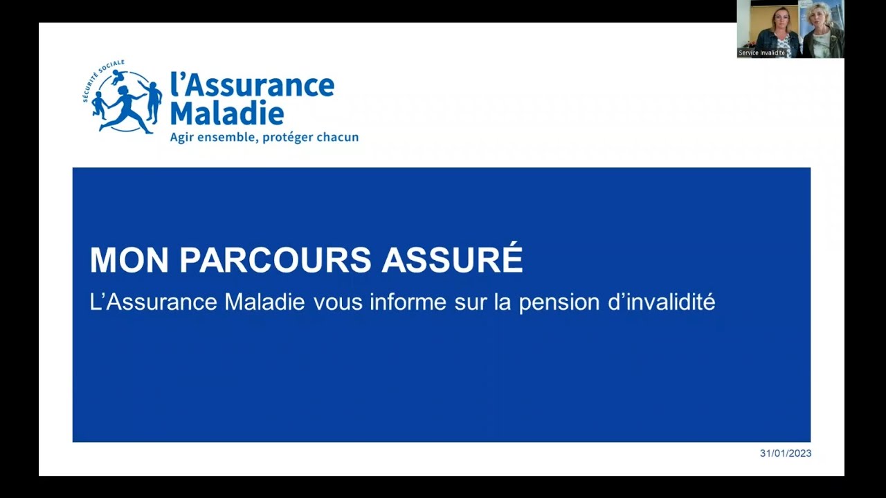 Webinaire invalidité du 27 juin 2023