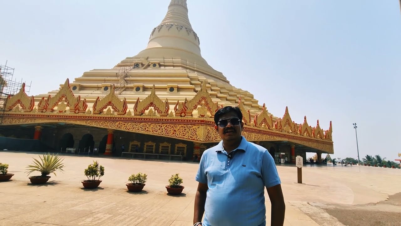 Pagoda Buddhist Temple And Gorai Beach 