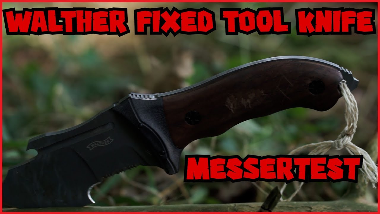 Was kann das Walther FTK ? - Messer Test
