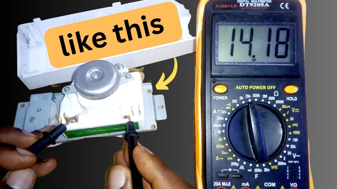 How to Test Microwave Oven Timer|| Electrical timer