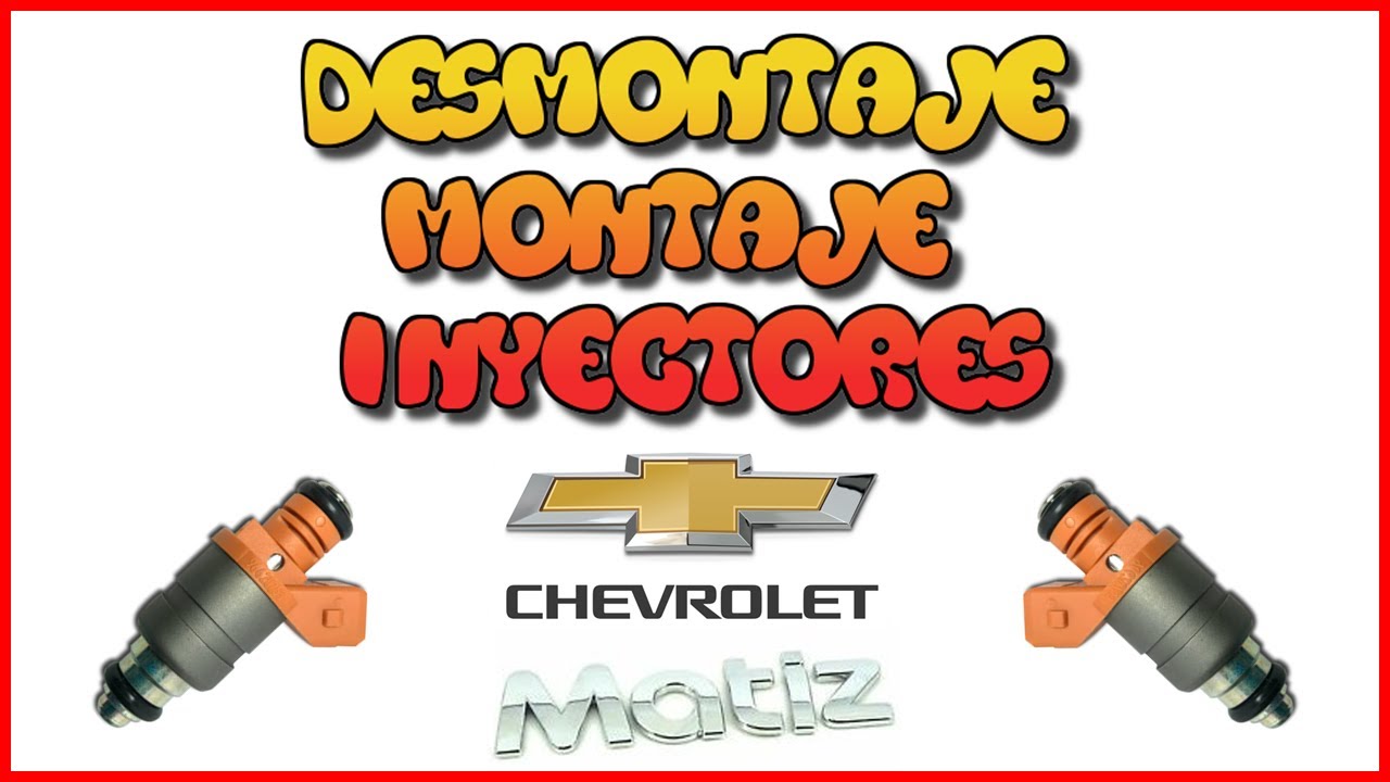 Desmontar y montar inyectores Chevrolet Matiz / Spark - Tutorial