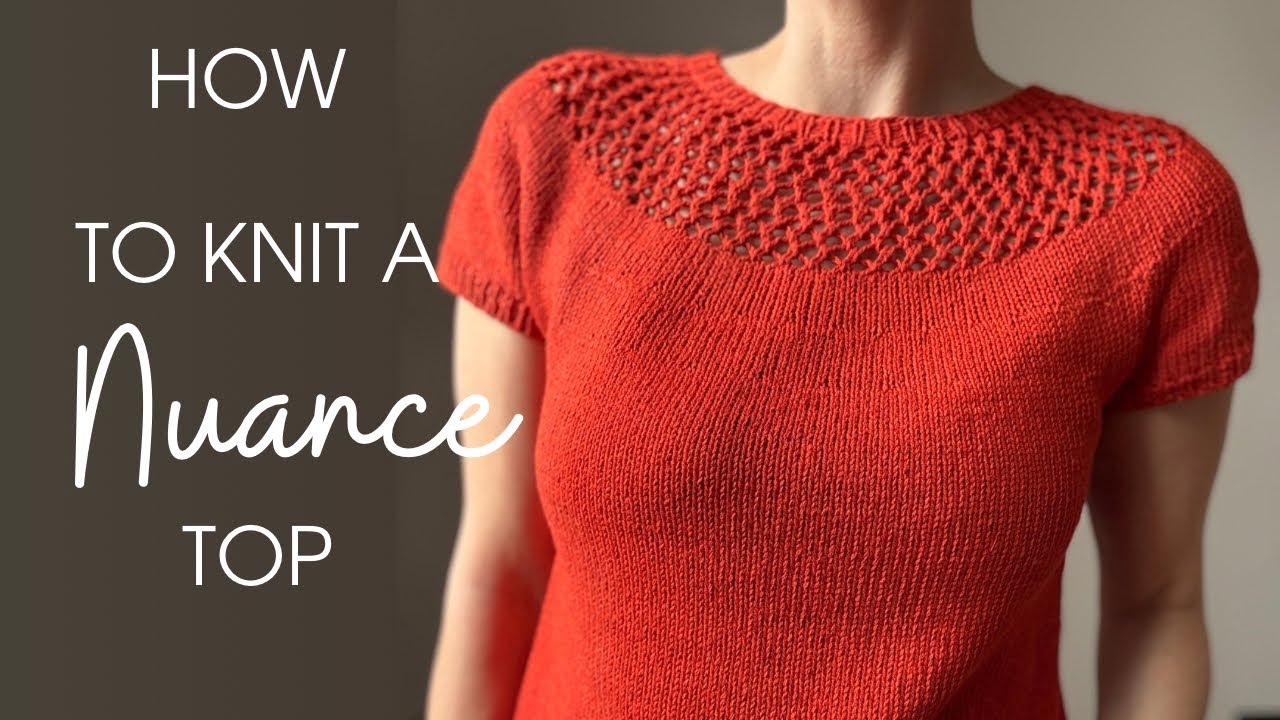 Summer Top That Fits So Good, You&rsquo;ll Want To Knit Both Versions&nbsp;🍒&nbsp;(beginner-friendly)