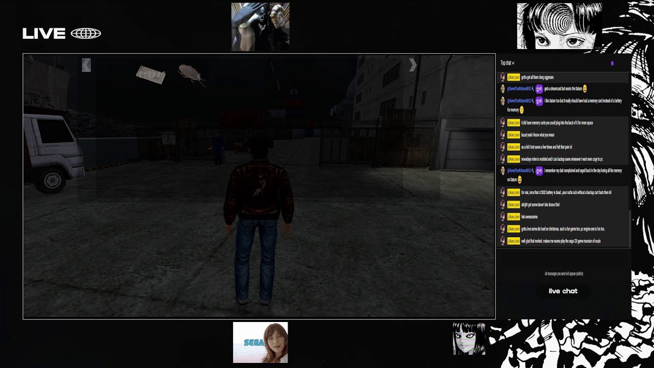 =Chat & Chill= Dreams of Saturn 3.1 - Shenmue & Sega Fan Game
