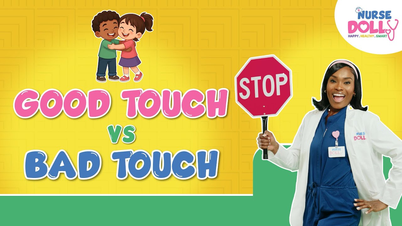 Body Safety with Nurse Dolly! | Learning With A Real Nurse! | Mini Med School For Kids