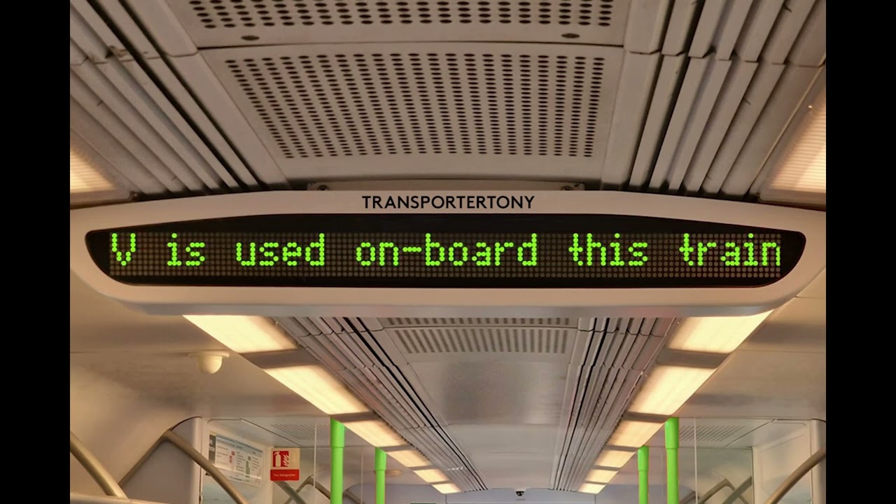 Heathrow Connect | Class 360 - On train announcements to Lon Paddington and Heathrow T4 (Emulation)