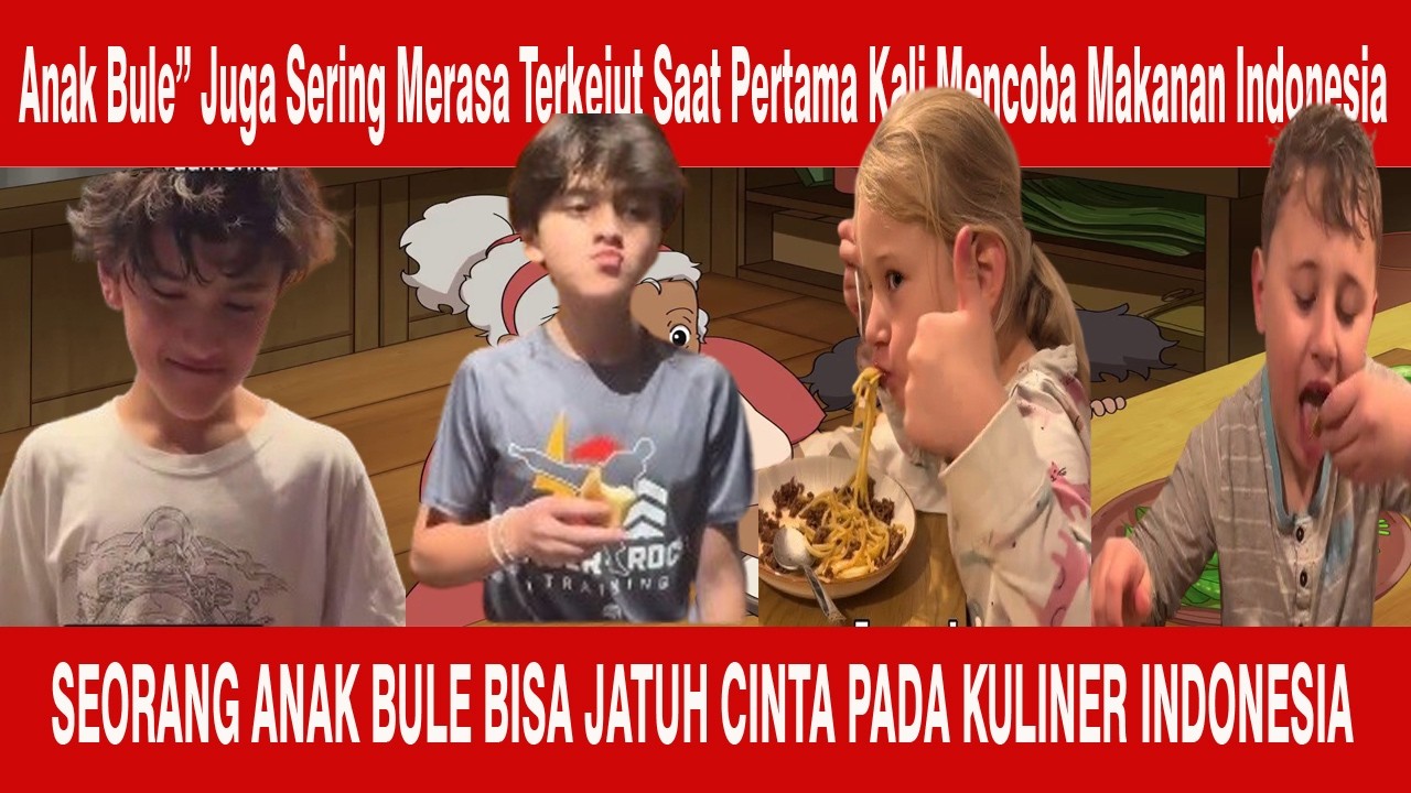 Anak Bule Ini Pilih Bawa Lemper ke Sekolah!!